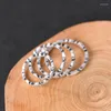 Bagues de grappe FNJ 1 pièce 925 bague de poisson en argent pour femmes bijoux Original pur S925 Sterling