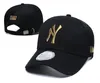 Letter jacquard unisex Fishing Letter NY Mutsen heren dames Baseball Cap heren Fashion design Baseball Cap Baseball Emmer Hoed Luxe 982IG