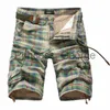 Shorts pour hommes 2 couleurs Shorts pour hommes Dhgate Cargo Shorts Pantalon cargo décontracté à carreaux avec poches Pantalon court athlétique Homme Outdoor Beach Board x0713 X0713