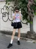 Women's T-Shirt Tongirls Vintage T-shirt Women's Printed Graphic T-shirt Y2k Crop Top Japan Kawaii Street Clothing T-shirt 2000 Grunge Top E-girl 230713