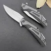 1Pcs KS1370 Assisted Flipper Zakmes D2 Stone Wash Drop Point Blade Koolstofvezel Handvat EDC Zakmap Messen met doos