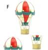 Obiekty dekoracyjne figurki żelazne powietrze balon retro żelazo model wiszący urok dekoracje sztuki kolorowe balony z indyka 230712