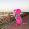 2018 Factory Adult Barney Cartoon Mascot Disfraces en Adult Size212y