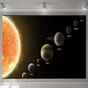 Tapestries Outer Space Universe Solar System Galaxy Tapestries Wall Hanging Planets Tapestry Hippie Carpet Home Decoration