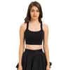 LL-DW227 Feminino Roupas de Ioga Colete para Líderes de Claque Meninas Tênis de Corrida Sutiã Esportivo Senhoras Casual Adulto Tênis Roupas Esportivas Exercício Roupa Intima Fitness Elástico