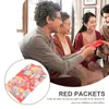 Cadeaupapier 50 stuks Japanse stijl rode envelop papier jaar geld tas maan geschenken aanbod schattige portemonnee tassen plakboek chic