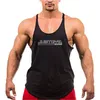 Canotte da uomo Muscleguys Canotte da uomo di marca Bodybuilding Cotton ONeck Y Back Top Camicie senza maniche Muscle men gym Abbigliamento 230713