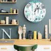 Wall Clocks Ocean Shell Water Green Bedroom Clock Large Modern Kitchen Dinning Round Watches Living Room Watch Home Decor