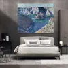Hoge kwaliteit Claude Monet olieverfschilderij reproductie rotsen bij Belle-ile handgemaakte canvas kunst landschap Home decor voor slaapkamer