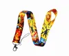 Японский аниме -фильм детские дизайнерские дизайнерские клавиши Lanyard для Keys ID Credit Bank Card Holder Holder Phone Charm Accessories Keychain