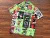 Chemises décontractées pour hommes Hawaii Beach Flame Tiger Full Print Wacko Maria Hommes Femmes Loose Pocket Revers Shirt Top