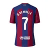 New 23 24 LEWANDOWSKI FERRAN Soccer Jerseys ANSU FATI RAPHINHA JOAO FELIX 2023 2024 PEDRI GAVI F. DE JONG barcelona home away 3rd football shirt Men kids kit uniform