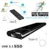 Discos rígidos 500 GB 1 TB Unidade de estado sólido HDD Portátil Original Disco rígido externo para PC Laptop Dispositivo de armazenamento USB 3.1 2 TB Disco rígido móvel 230713