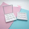 Storage Bottles 19mm Empty White Black 9-color Eye Shadow Case Replacement Box With Magnetic Opening Blush Branch Pressure Palette 20pcs