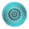 Tapestries 1 5M 1 5M Mandala Round Tapestry Summer Beach Picnic Throw Rug Blanket Bohemia Mats Mattress Camping Bed Sleeping Pad 230714