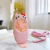 Cartoon Portable Mini Handheld Electric Fan Anime Kittys Cat USB Silent Cooling Fan Children Gift