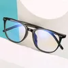 Lunettes de soleil bleu lumière bloquant lunettes pour hommes femmes mode bureau ordinateur Nerd lunettes facilité fatigue oculaire plat miroir lunettes