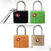 ドアロック卸売屋外旅行lageスーツケースミニブラスパドロックtsa cus lock lading colors dh0357ドロップデリバリーホームガーデンブイディビ