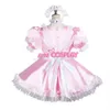 Sissy Maid mini Dress pink Satin dress CD TV Tailor-made333S