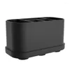 Storage Boxes Bathroom Box Multifunction Draining Organizer Cosmetic Household For Pen Kitchen Countertop Decoration