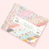 Ambalaj Kağıdı Yaratıcı Yol 8 "X8 İnç Scrapbooking Desen Tasarımcı Dekoratif Kağıtlar 20 SAFE Bir tarafı Tasarımlar Arka Plan Origami Pack 230714