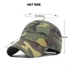 Casquettes de baseball mode Sport de plein air Camouflage chapeau Baseball simplicité tactique militaire armée Camo chasse casquette chapeaux adulte