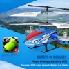 ElectricRC Aircraft 24G 6AXIS GYROリモートコントロールヘリコプターLEDライト充電飛行高速RCクアッドコプターパワフルモーターおもちゃGIF 230713