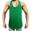 Men's Tank Tops Fashion Mesh Gym Top Men Fitness Clothing Summer Y Back Bodybuilding Stringer Sleeveless Shirt Sports Running Vest