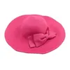 Cappelli a bordo largo 2023 Cappello di paglia vuota di moda per donne Summer Sun Beach Protection Ladies Party Wholesale Sunier L5