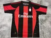 11 12 Camisetas retro casa 93 94 95 96 97 Gullit JERSEY DE FÚTBOL 02 03 04 05 Maldini Van Basten fútbol KAKA Inzaghi 06 07 2009 PIRLO SHEVCHENKO BAGGIO Ac Milans Ibrahimovic 11