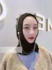 Vestuário étnico Moda Senhoras Touca Quatro Estações Mulheres Muçulmanas Embrulhado Turbante Chapéu Islâmico Hijab Diamante Árabe Chapéus Brilhantes Dubai Caps