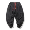 Men's Pants Ice Silk Loose Oversized Harun Lantern Leggings Casual Hip Hop Streetwear Fashion Jogger Sweatpants