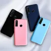 Dla Huawei P30 Lite Case Plain Slim Soft Mat Silicon TPU TEON CASE DO HUAWEI P30 Lite P30Lite P30pro P 30 Lite Pro Cover L230619