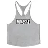 Mens Tank Tops est Plain Bodybuilding roupas ginásio Stringer Top Fitness colete esportivo Singlet camisa sem mangas para homens 230713