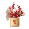 Decorative Flowers Chinese Style Flower Basket Floral Arrangements Celebrations Po Props