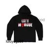 Nieuwe 2023 Heren Hoodies Sweatshirts Factory Outlet Luxe Designer Mode Merk Dames Heren Big V Print Oversized Hoodie