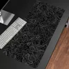Черно -белые накладки мыши Gaming Mousepad Gamer Mouse Mate Mats Mats Mats Desk Pad Mousepads XXL 90x40см для компьютера