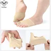 Hallux Valgus를위한 실리콘 젤 패드를 가진 Bunion Pain Pain Relever Toe Joint Protector 패드