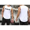 Men's Tank Tops 2023 Summer Gym Tanks Workout Bodybuilding Fitness Sleeveless Tees Brand Print Beach Sportswear Muscle Vests for Male 230713