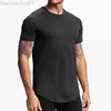 Men's T-Shirts Mens Compression Quick dry T-shirt Running Sport Skinny Short Tee Shirt Male Gym Bodybuilding Workout Tops Fitness Sweatshirt L230713