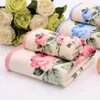 Towel 3pcs lot 34 75cm 110g 100 cotton face 3 color Peony Floral Bath Sports Gym Camping Fast Drying Cloth 230714