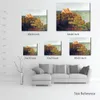 Canvas Wall Art Fishermans Cottage at Varengeville Claude Monet Painting Handmade Oil Artwork Modern Studio Decor