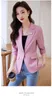 Trajes de mujer 2023 Primavera Verano manga tres cuartos traje abrigo mujer elegante cuello de un solo pecho Oficina señora trabajo Blazer Tops francés