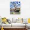 Boot bij Eb Fecamp 1881 Claude Monet Schilderij Impressionistische Kunst handgeschilderde Canvas Muur Decor Hoge Kwaliteit