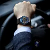 Relogio Masculino Sinobi Watch Men Car Creative Watches Man Fashion Casual Speed ​​Racing Sports Chronograph Silicone Quartz Watch314C