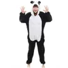 Flannel anime kreskówka panda cosplay dla dorosłych unisex cosplay zwierzęta urocze bolesie zwierzę zwierzęta piżama halloween piżama sceny zwierzęta nonopand288k