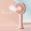 Electric Fans New Portable Fan 2000mAh Rechargeable Handheld Fan Mini Usb Fan for Camping Mini Portable Air Conditioner Air Cooler