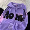 남성용 후드 땀 셔츠 여자 zip up homes y2k kawaii harajuku 옷 전체 고딕 별 지퍼 스웨트 셔츠 느슨한 게으른 스타일 재킷 코트 탑 230714