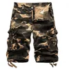 Mäns shorts Multicolor Outdoor Large Size Loose Multicolor Camouflage Pants Casual Beach Shorts Cargo Shorts Summer Streetwear Men Capris 230713