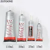 Zotoone 1PC Industrial Strength Super Lime Clear Liquid B-7000 Glue DIY Telefonfodral Crafts Pärlor smycken Rhinestones D13310